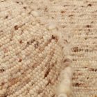 Wollteppich 200x300 einfarbiger teppich für das wohnzimmer