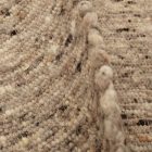 Wollteppich 200x300 Einfarbiger Wohnzimmer Teppich