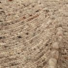 Wollteppich 200x300 Einfarbiger Wohnzimmer Teppich