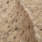 Dicker Wollteppich 200x300 Einfarbiger Wohnzimmer Teppich