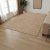Wollteppich 200x300 Einfarbiger Wohnzimmer Teppich
