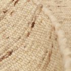 Dicker Wollteppich 200x300 Einfarbiger Wohnzimmer Teppich