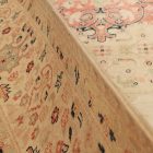 Mughal orientteppich 175x246 handgeknüpfter teppich