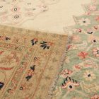 Mughal orientteppich 195x289 handgeknüpfter teppich