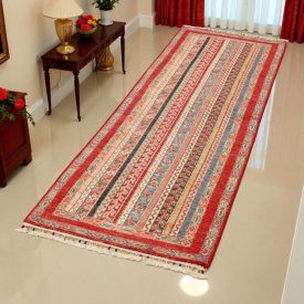 Arijana Shaal teppich 70x245 handgeknüpfter orientteppich