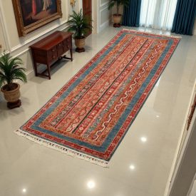 Arijana Shaal teppich 76x206 handgeknüpfter orientteppich