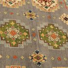 Kazak teppich 198x298 handgeknüpfter orientteppich