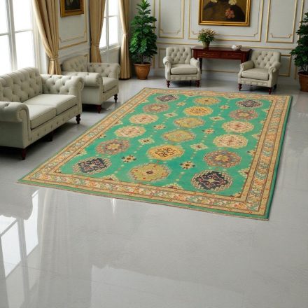 Kazak teppich 198x286 handgeknüpfter orientteppich
