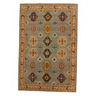 Kazak teppich 198x297 handgeknüpfter orientteppich