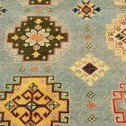 Kazak teppich 198x297 handgeknüpfter orientteppich