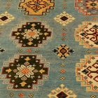 Kazak teppich 198x297 handgeknüpfter orientteppich