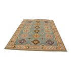 Kazak teppich 196x295 handgeknüpfter orientteppich