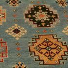 Kazak teppich 196x295 handgeknüpfter orientteppich