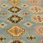 Kazak teppich 196x295 handgeknüpfter orientteppich