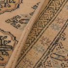ppichläufer beige Bokhara 167x63, handgeknüpfter pakistanischer Teppich