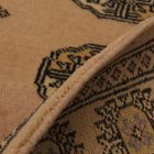 Teppichläufer beige Bokhara 252x80 handgeknüpfter pakistanischer Teppich