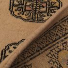 Teppichläufer beige Bokhara 248x77 handgeknüpfter pakistanischer Teppich