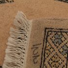 Teppichläufer beige Bokhara 239x78 handgeknüpfter pakistanischer Teppich