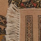 Teppichläufer beige Bokhara 198x79, handgeknüpfter pakistanischer Teppich