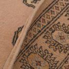 Teppichläufer beige Bokhara 198x79, handgeknüpfter pakistanischer Teppich