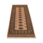 Teppichläufer beige Bokhara 204x81 handgeknüpfter pakistanischer Teppich