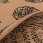 Teppichläufer beige Bokhara 198x79 handgeknüpfter pakistanischer Teppich