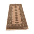 Teppichläufer beige Bokhara 204x80 handgeknüpfter pakistanischer Teppich