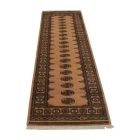 Teppichläufer beige Bokhara 279x79 handgeknüpfter pakistanischer Teppich