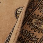 Teppichläufer beige Bokhara 279x79 handgeknüpfter pakistanischer Teppich