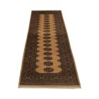 Teppichläufer beige Bokhara 230x77 handgeknüpfter pakistanischer Teppich