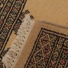 Teppichläufer beige Bokhara 230x77 handgeknüpfter pakistanischer Teppich