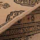 Teppichläufer beige Bokhara 190x64 handgeknüpfter pakistanischer Teppich