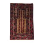 Gebetsteppich Mushwani 87x131 handgeknüpfter Nomadenteppich