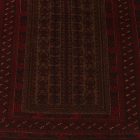 Gebetsteppich Mushwani 93x129 handgeknüpfter Nomadenteppich