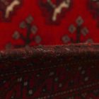 Turkmenischer Teppich Balisht Nakhsha 51x97 kleiner handgeknüpfter Teppich