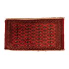 Turkmenischer Teppich Balisht Nakhsha 51x100 kleiner handgeknüpfter Teppich