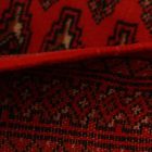 Turkmenischer Teppich Balisht Nakhsha 51x100 kleiner handgeknüpfter Teppich