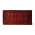 Turkmenischer Teppich Balisht Nakhsha 52x107 handgeknüpfter authentischer teppich