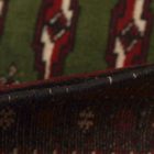 Turkmenischer Teppich Balisht Nakhsha 50x100 kleiner handgeknüpfter Teppich