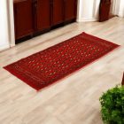 Turkmenischer Teppich Balisht Nakhsha 46x100 handgeknüpfter authentischer teppich