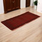 Turkmenischer Teppich Balisht Nakhsha 52x106 kleiner handgeknüpfter Teppich