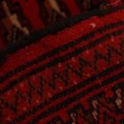 Turkmenischer Teppich Balisht Nakhsha 52x106 kleiner handgeknüpfter Teppich
