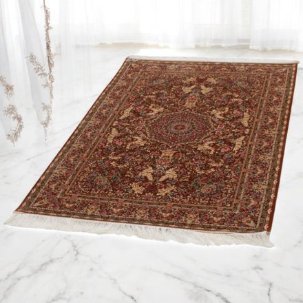 Seidenteppich Nirvana zimt 60x90 hochwertiger Viskose Seidenteppich aus dem Iran