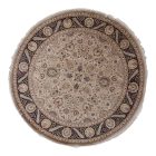 Teppich runde Isfahan 305x306 Perserteppich