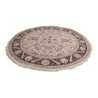 Teppich runde Isfahan 305x306 Perserteppich