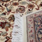 Perserteppich Kashan 128x193 handgeknüpfter iranischer Teppich