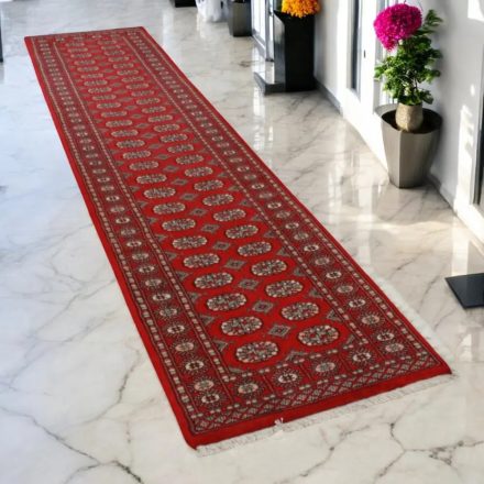 Teppich läufer Mauri 78x313 handgeknüpfter wollteppich