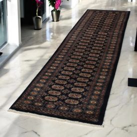 Teppich läufer Mauri 79x310 handgeknüpfter wollteppich