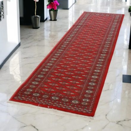 Teppich läufer Butterfly 81x304 handgeknüpfter wollteppich