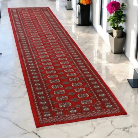 Teppich läufer Mauri 81x305 handgeknüpfter wollteppich